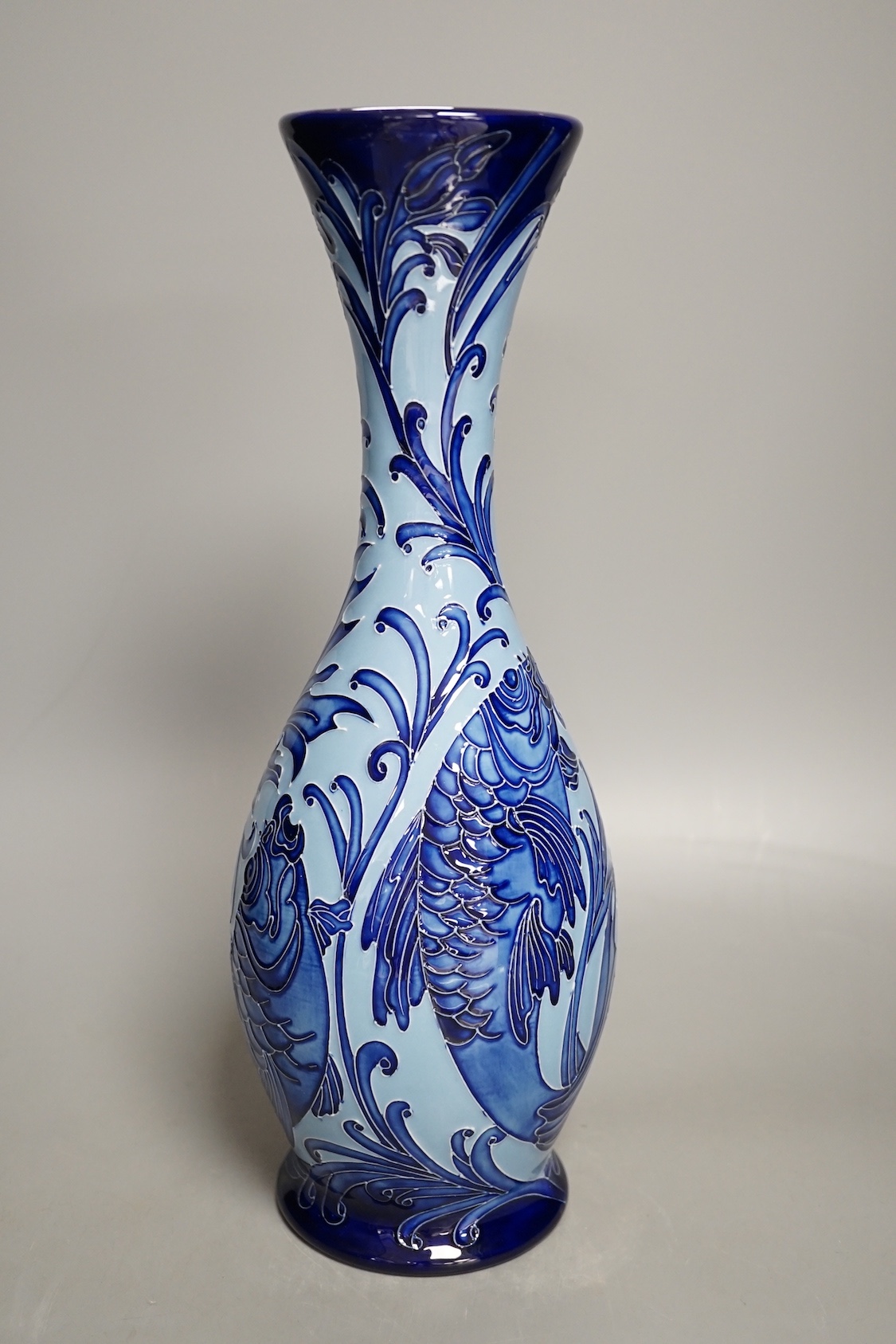 A Moorcroft 'Glendair' vase, 2012,100 by Kerry Goodwin, 37 cms high.